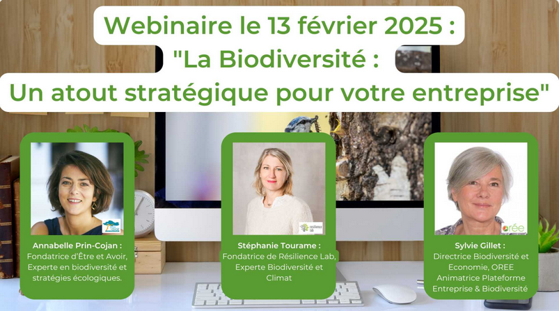 Webinaire : La biodiversité un atout stratégique pour votre entreprise